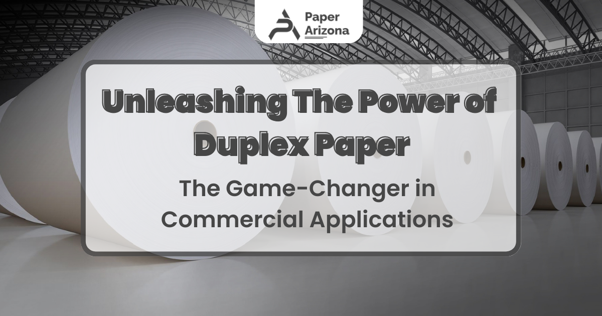 Duplex Paper